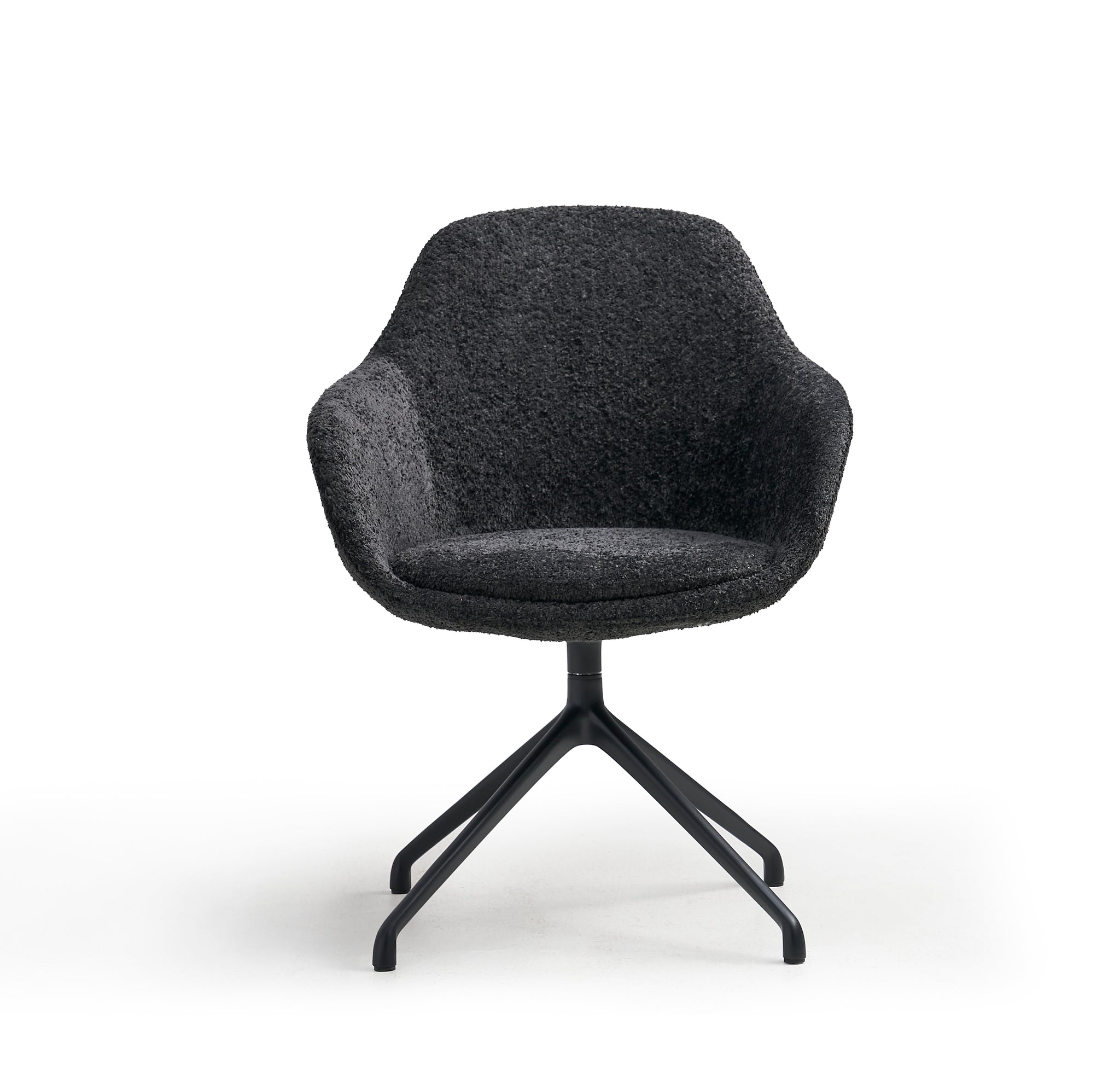 Atpūtas krēsls Linoa, melns