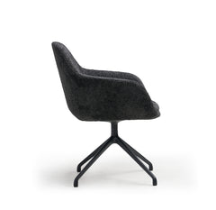 Atpūtas krēsls Linoa, melns