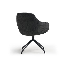 Atpūtas krēsls Linoa, melns