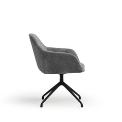 Atpūtas krēsls Linoa, pelēks