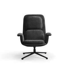 Atpūtas krēsls Velora, melns