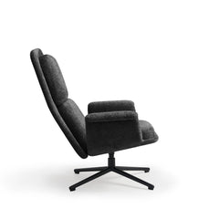 Atpūtas krēsls Velora, melns