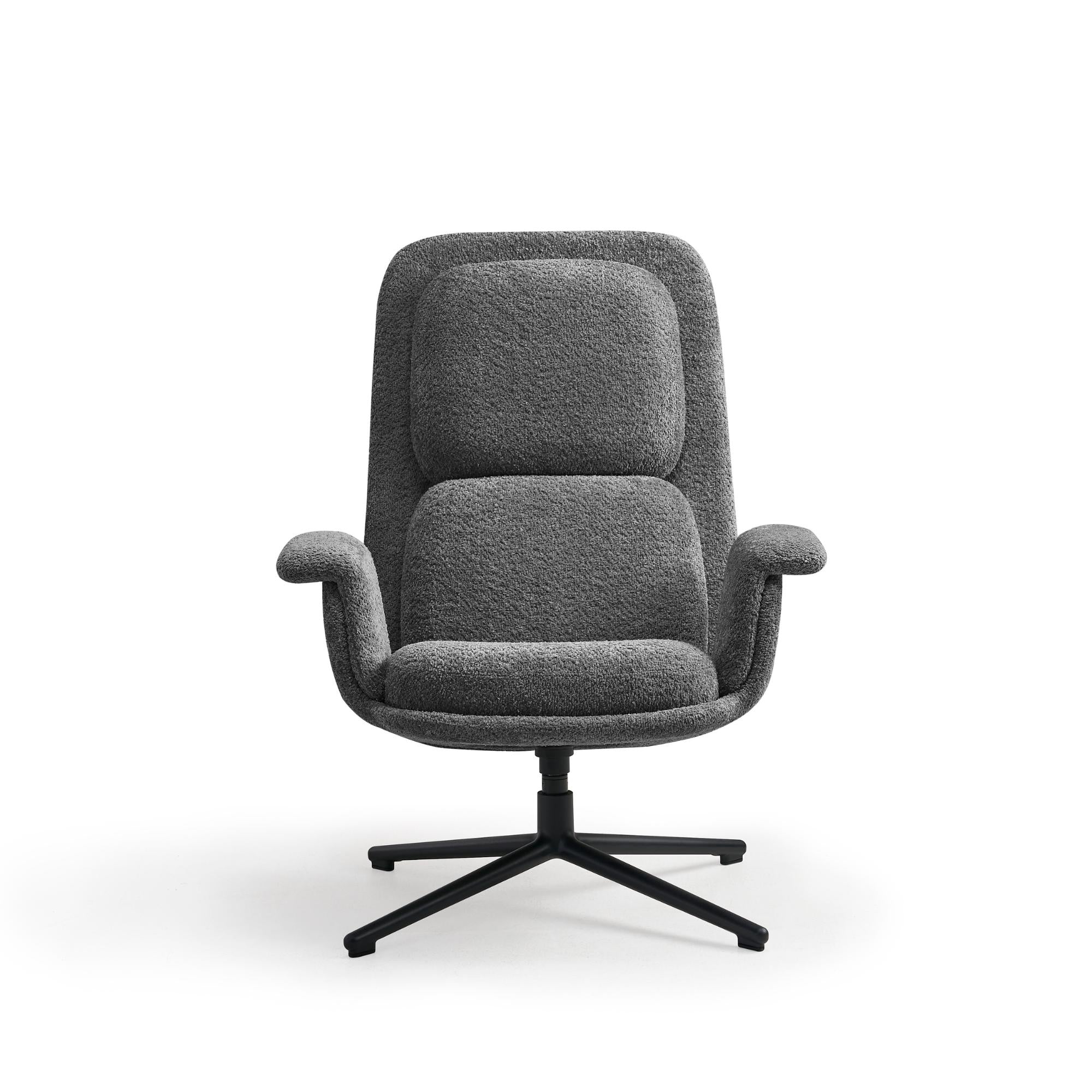 Atpūtas krēsls Velora, pelēks