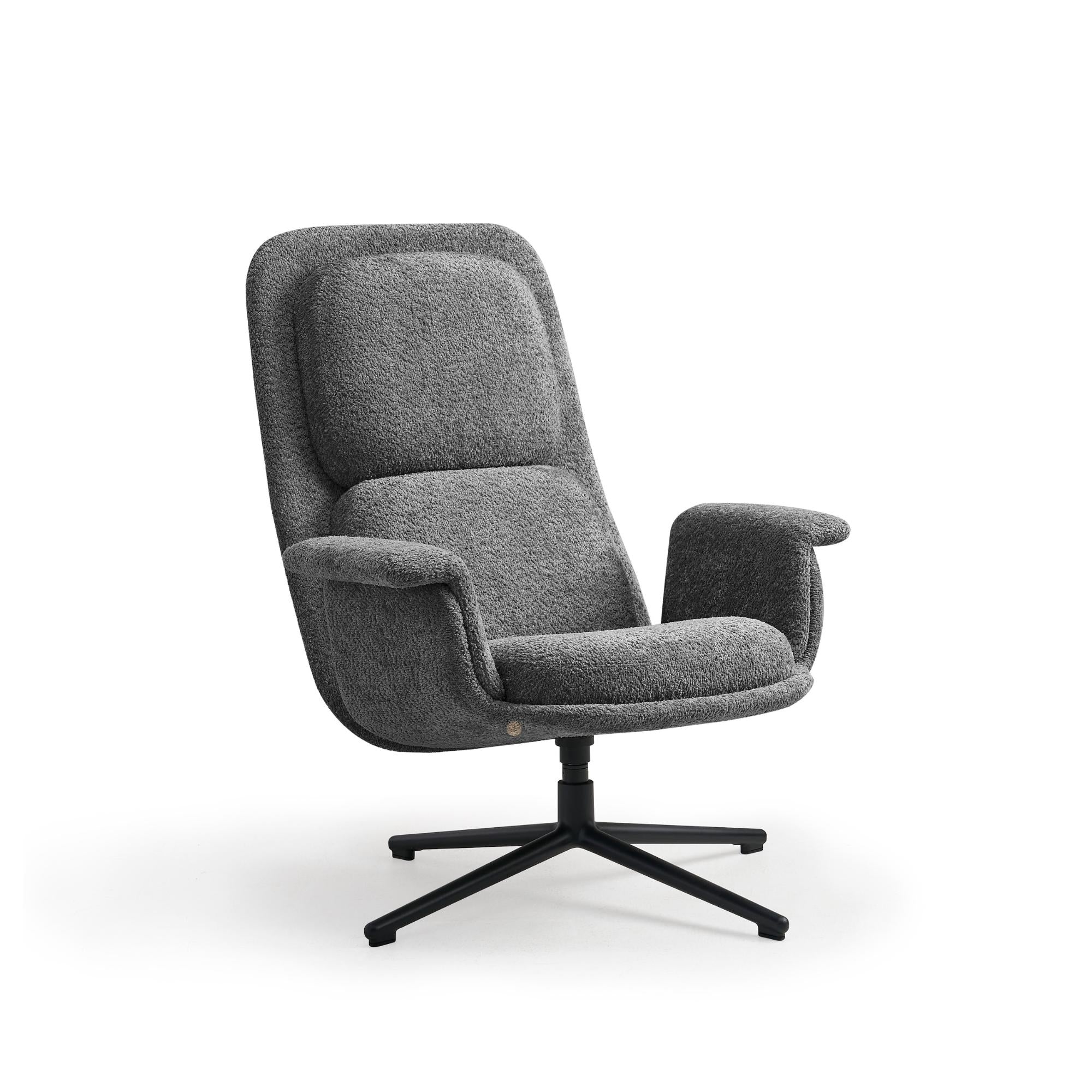 Atpūtas krēsls Velora, pelēks