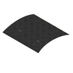 Ātruma ierobežošanas barjera Beaverswood augstums 50 mm melna - Ergostock.lv