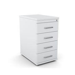 Atvilktņu bloks FLEXX TALL, slēdzams, uz ritentiņiem-Ergostock