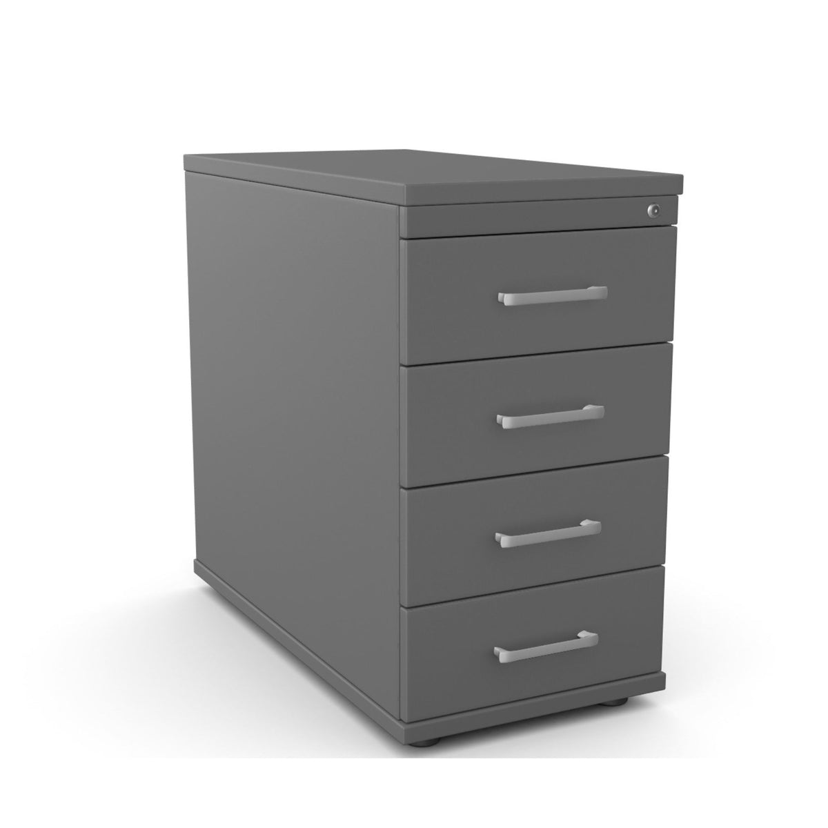 Atvilktņu bloks FLEXX TALL, slēdzams, uz ritentiņiem-Ergostock