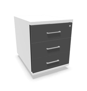 Atvilktņu bloks LIGHT, slēdzams, uz ritentiņiem - Ergostock.lv