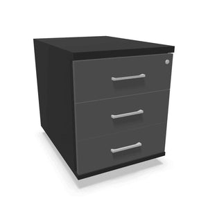 Atvilktņu bloks LIGHT, slēdzams, uz ritentiņiem - Ergostock.lv