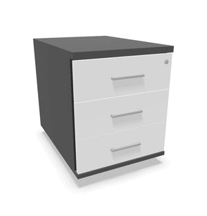 Atvilktņu bloks LIGHT, slēdzams, uz ritentiņiem - Ergostock.lv