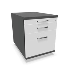 Atvilktņu bloks THEO LARGE, slēdzams, uz ritentiņiem - Ergostock.lv