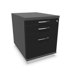 Atvilktņu bloks THEO LARGE, slēdzams, uz ritentiņiem - Ergostock.lv