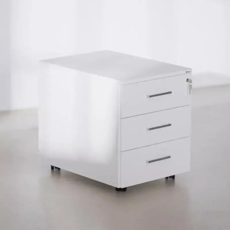 Atvilktņu bloks LIGHT, slēdzams, uz ritentiņiem - Ergostock.lv