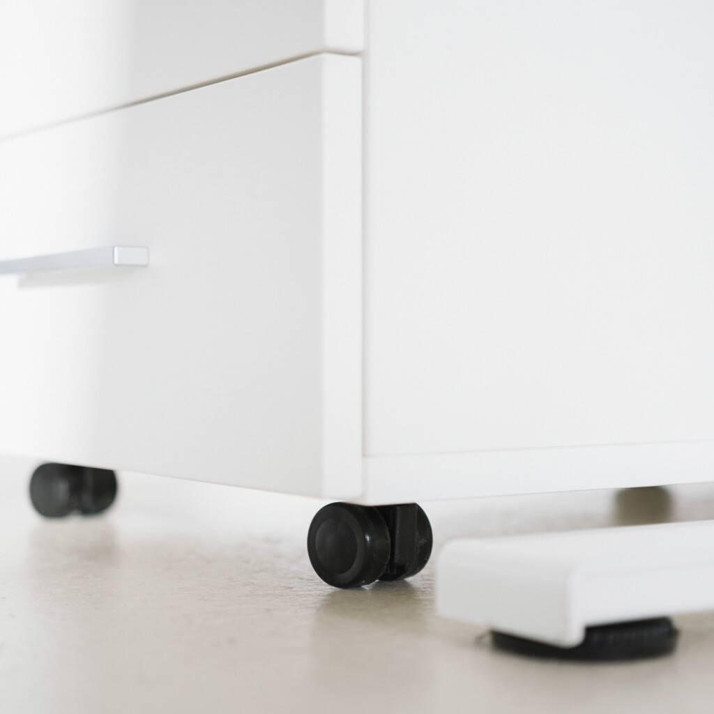 Atvilktņu bloks LIGHT, slēdzams, uz ritentiņiem - Ergostock.lv