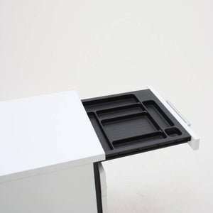 Atvilktņu bloks THEO LARGE, slēdzams, uz ritentiņiem - Ergostock.lv