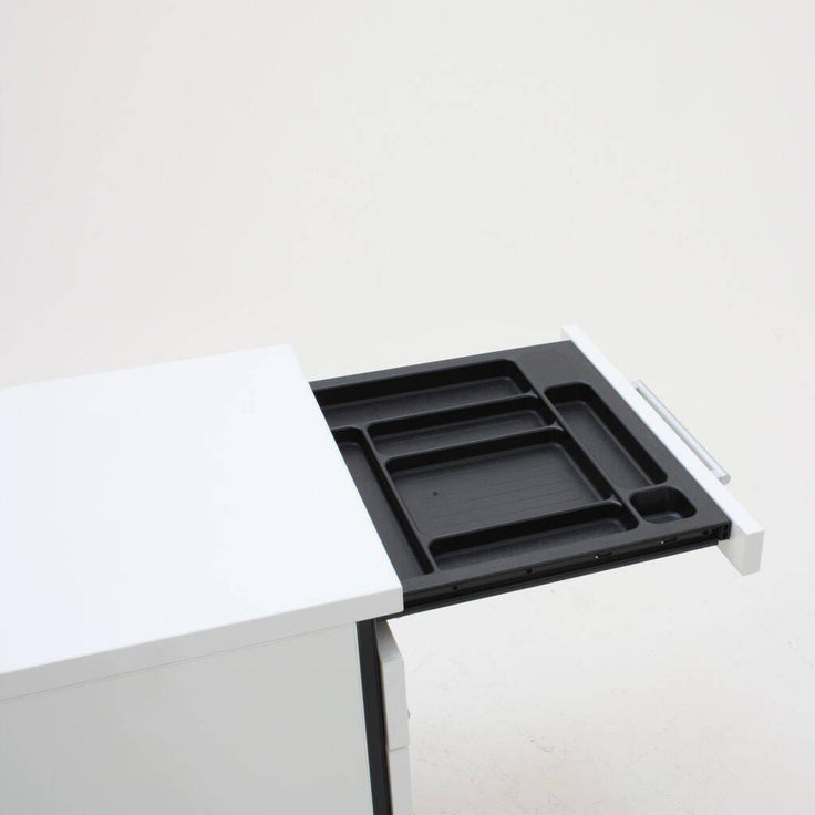 Atvilktņu bloks THEO LARGE, slēdzams, uz ritentiņiem - Ergostock.lv