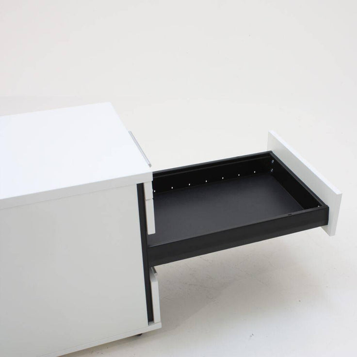 Atvilktņu bloks THEO LARGE, slēdzams, uz ritentiņiem - Ergostock.lv