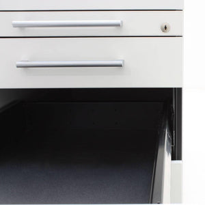 Atvilktņu bloks THEO LARGE, slēdzams, uz ritentiņiem - Ergostock.lv