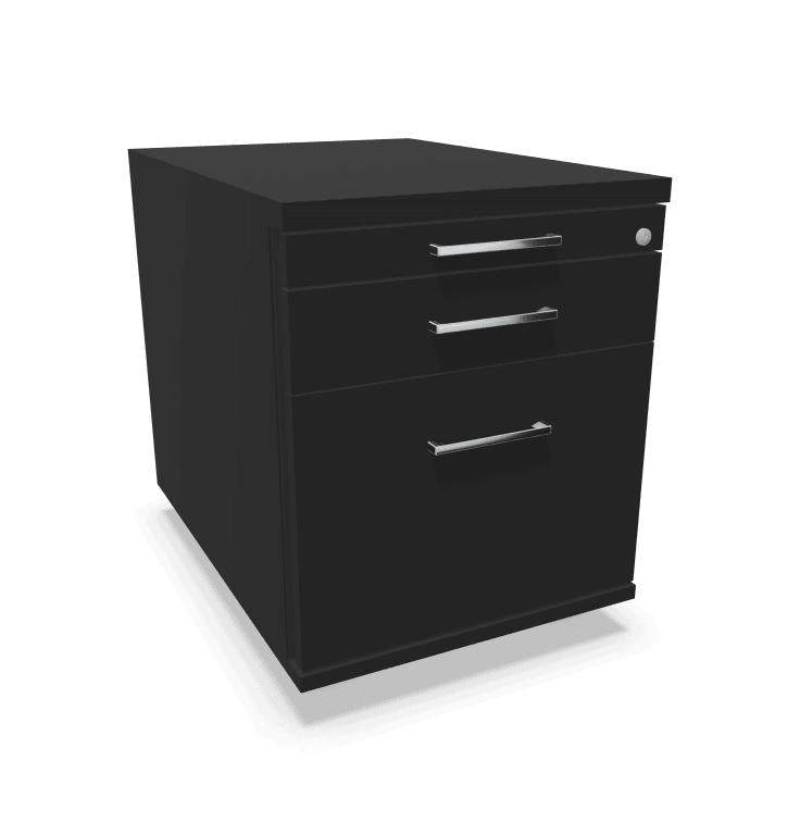 Atvilktņu bloks THEO LARGE, slēdzams, uz ritentiņiem - Ergostock.lv