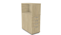 Atvilktņu bloks THEO XXL, slēdzams - Ergostock.lv