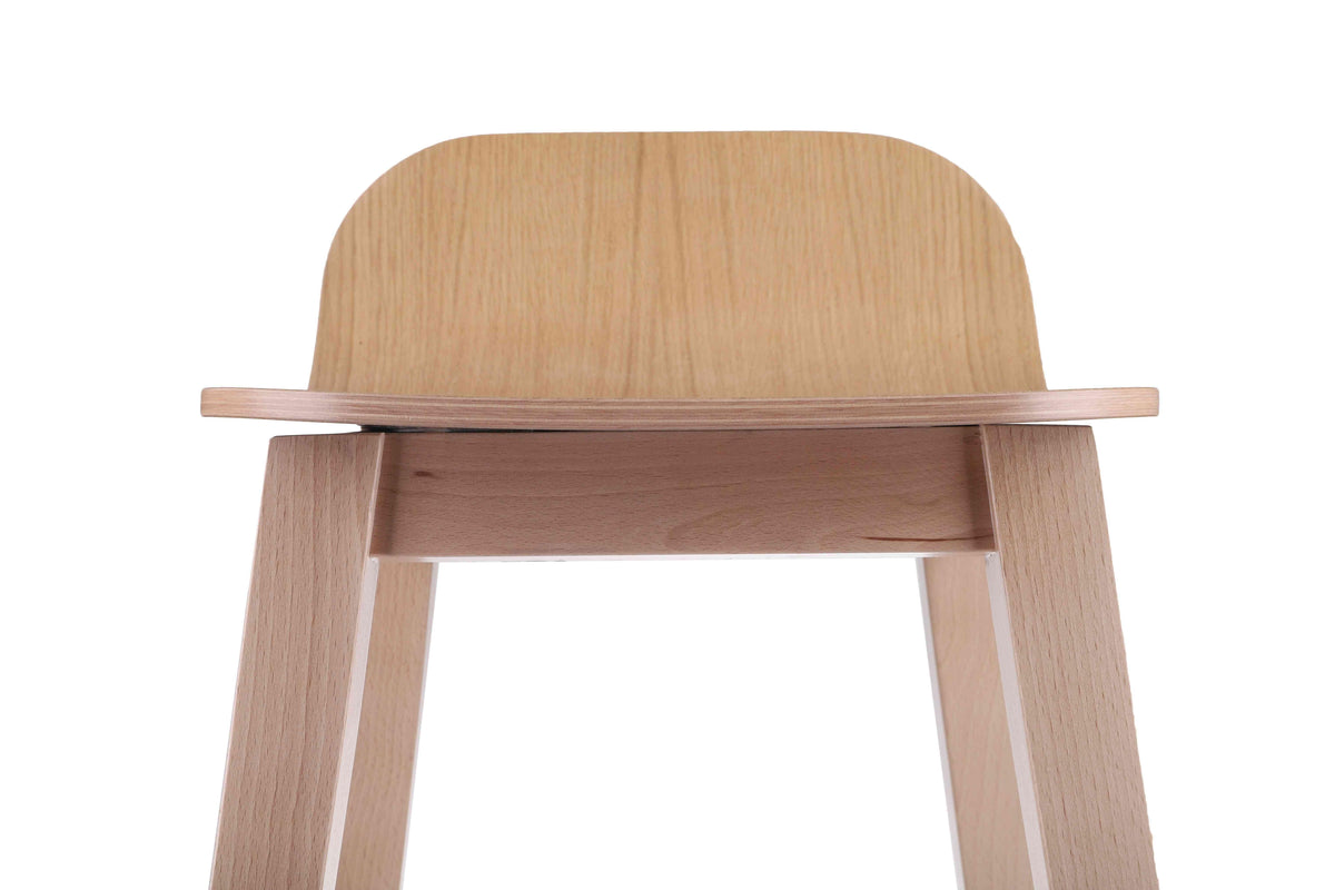 Augstais krēsls Malmo Wood 4HW-Ergostock