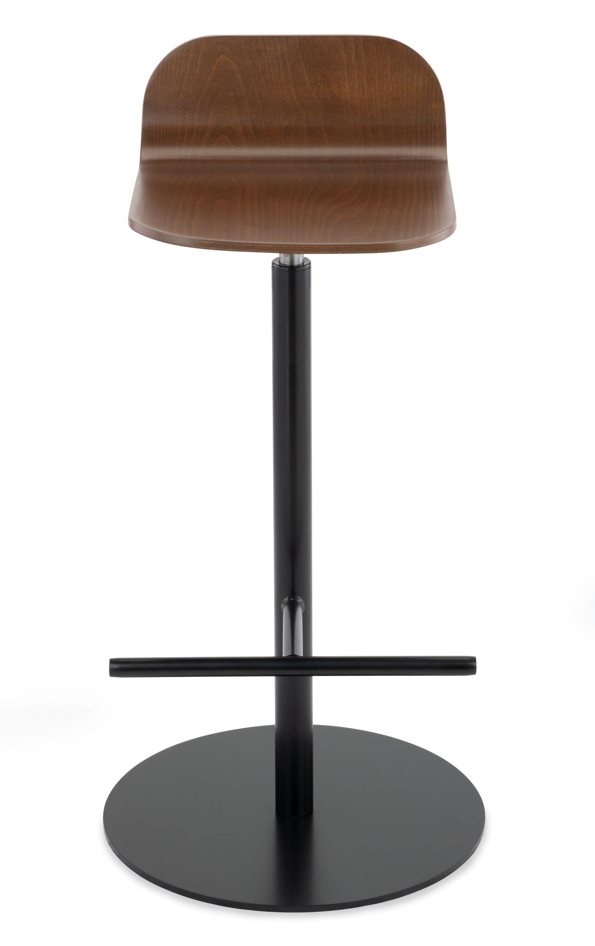 Augstais krēsls Malmo Wood PB Black-Ergostock