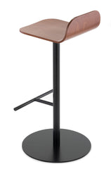 Augstais krēsls Malmo Wood PB Black-Ergostock