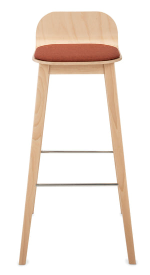 Augstais krēsls Malmo Wood Seat Plus 4HW Medley-Ergostock