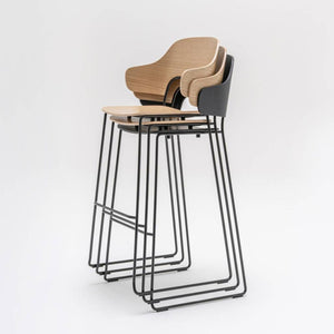 Bāra krēsls AFI HIGH, konfigurējams-Ergostock