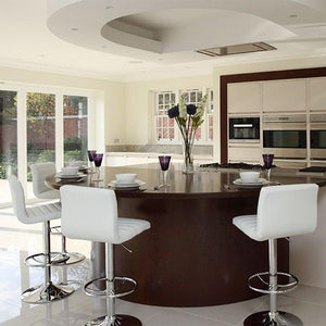 Bāra krēsls AURA balts-Ergostock