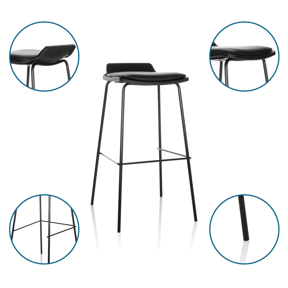 Bāra krēsls LONSO 10-Ergostock