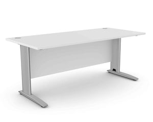 Biroja galds ARETH STANDARD, ar nosegpaneli-Ergostock