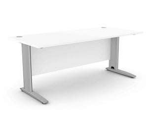Biroja galds ARETH STANDARD, ar nosegpaneli-Ergostock