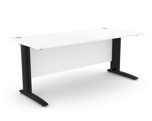 Biroja galds ARETH STANDARD, ar nosegpaneli-Ergostock