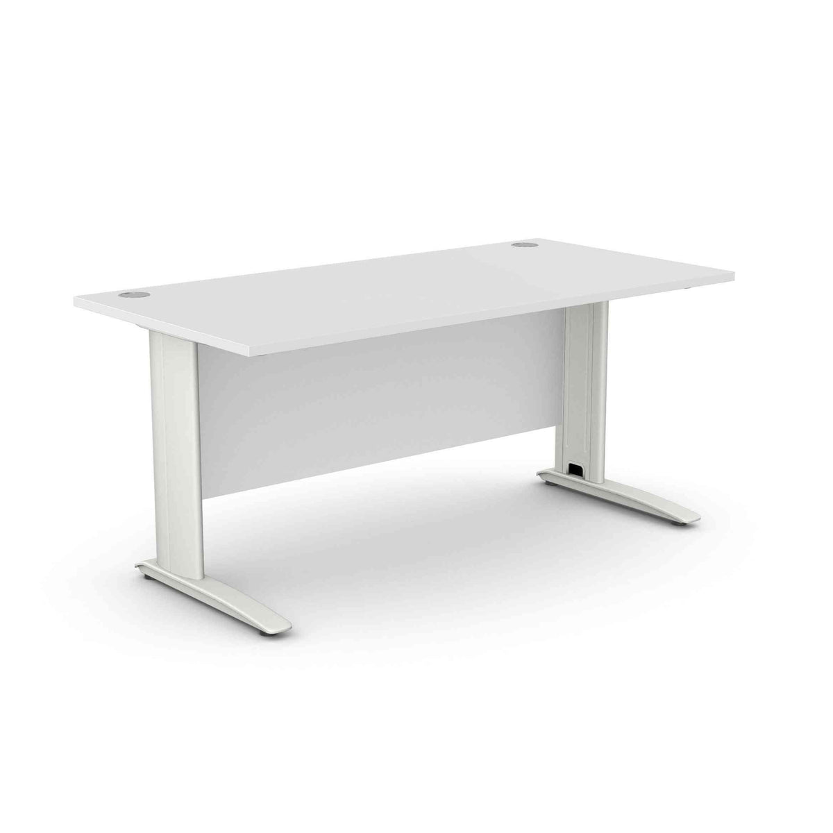 Biroja galds ARETH STANDARD, ar nosegpaneli-Ergostock
