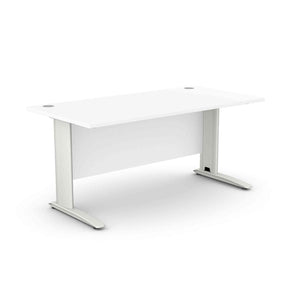 Biroja galds ARETH STANDARD, ar nosegpaneli-Ergostock