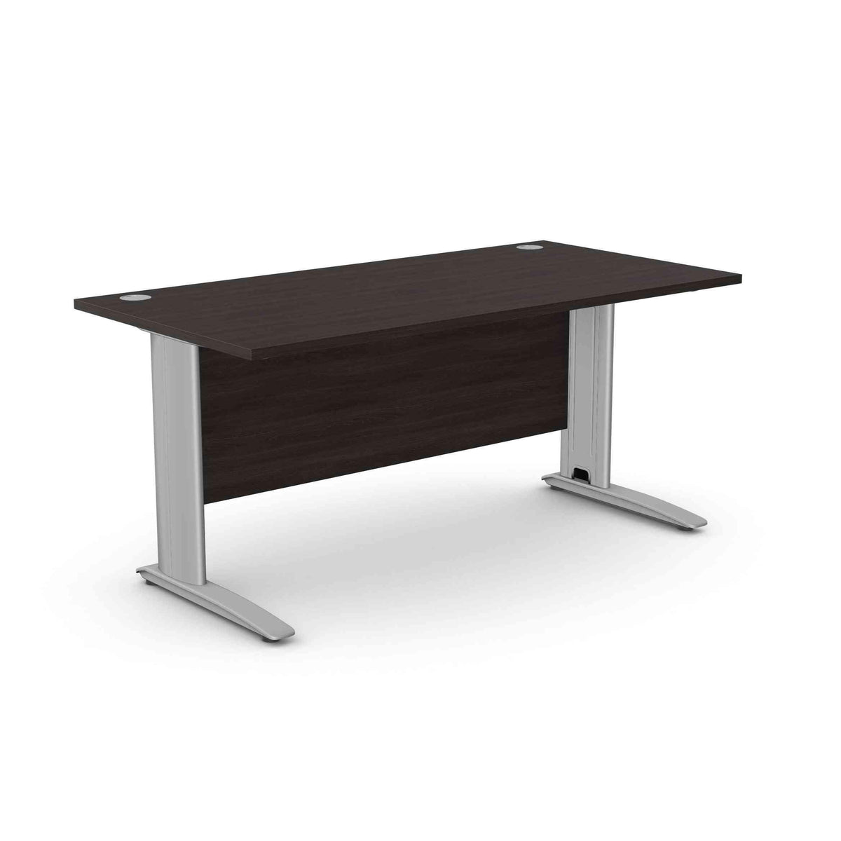 Biroja galds ARETH STANDARD, ar nosegpaneli-Ergostock