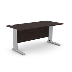Biroja galds ARETH STANDARD, ar nosegpaneli-Ergostock