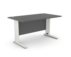 Biroja galds ARETH STANDARD, ar nosegpaneli-Ergostock