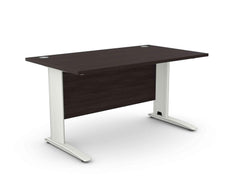 Biroja galds ARETH STANDARD, ar nosegpaneli-Ergostock