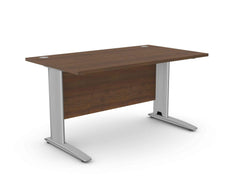 Biroja galds ARETH STANDARD, ar nosegpaneli-Ergostock