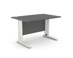 Biroja galds ARETH STANDARD, ar nosegpaneli-Ergostock