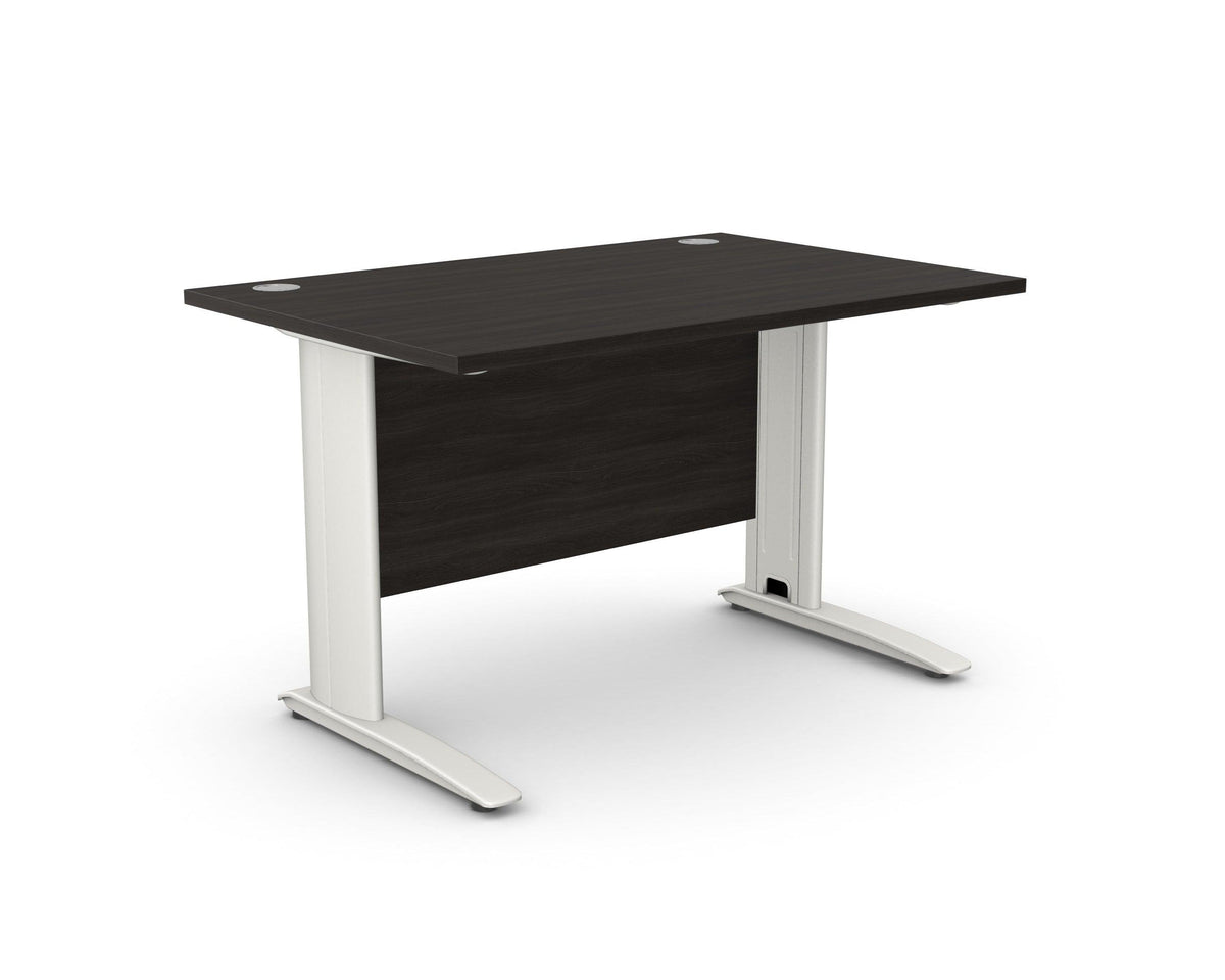 Biroja galds ARETH STANDARD, ar nosegpaneli-Ergostock