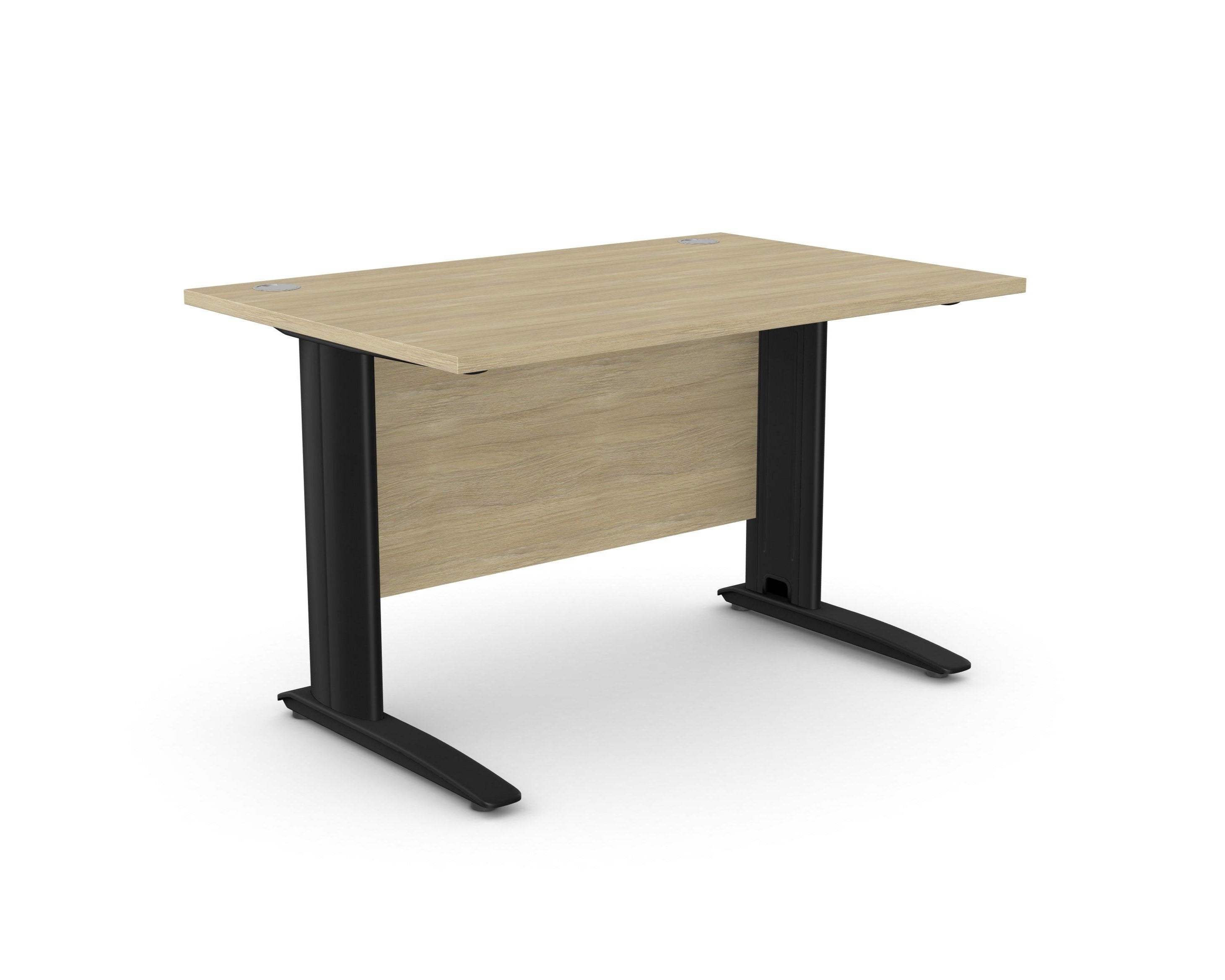 Biroja galds ARETH STANDARD, ar nosegpaneli-Ergostock