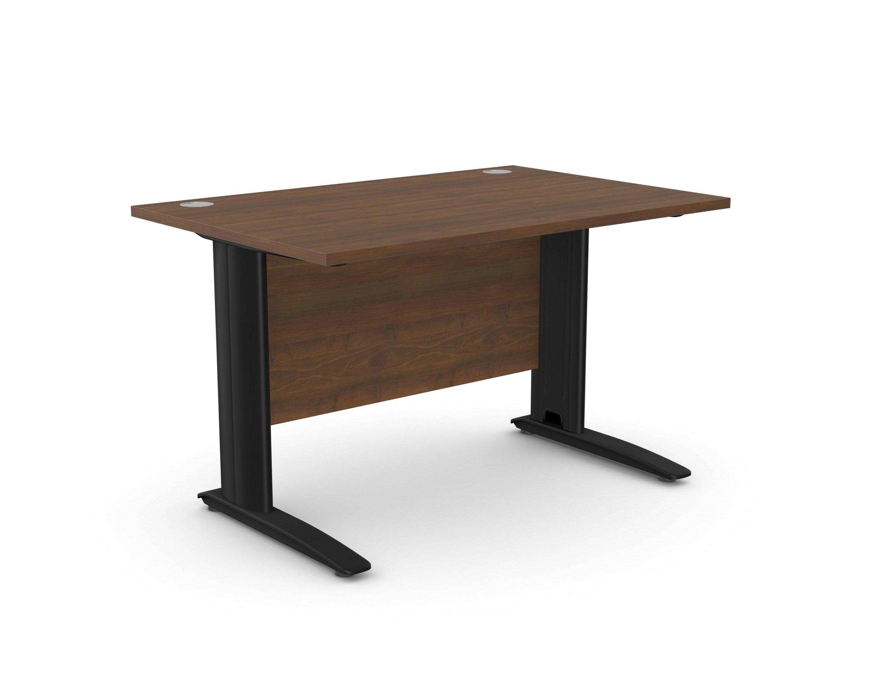 Biroja galds ARETH STANDARD, ar nosegpaneli-Ergostock