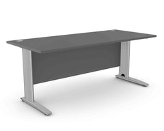 Biroja galds ARETH STANDARD, ar nosegpaneli-Ergostock