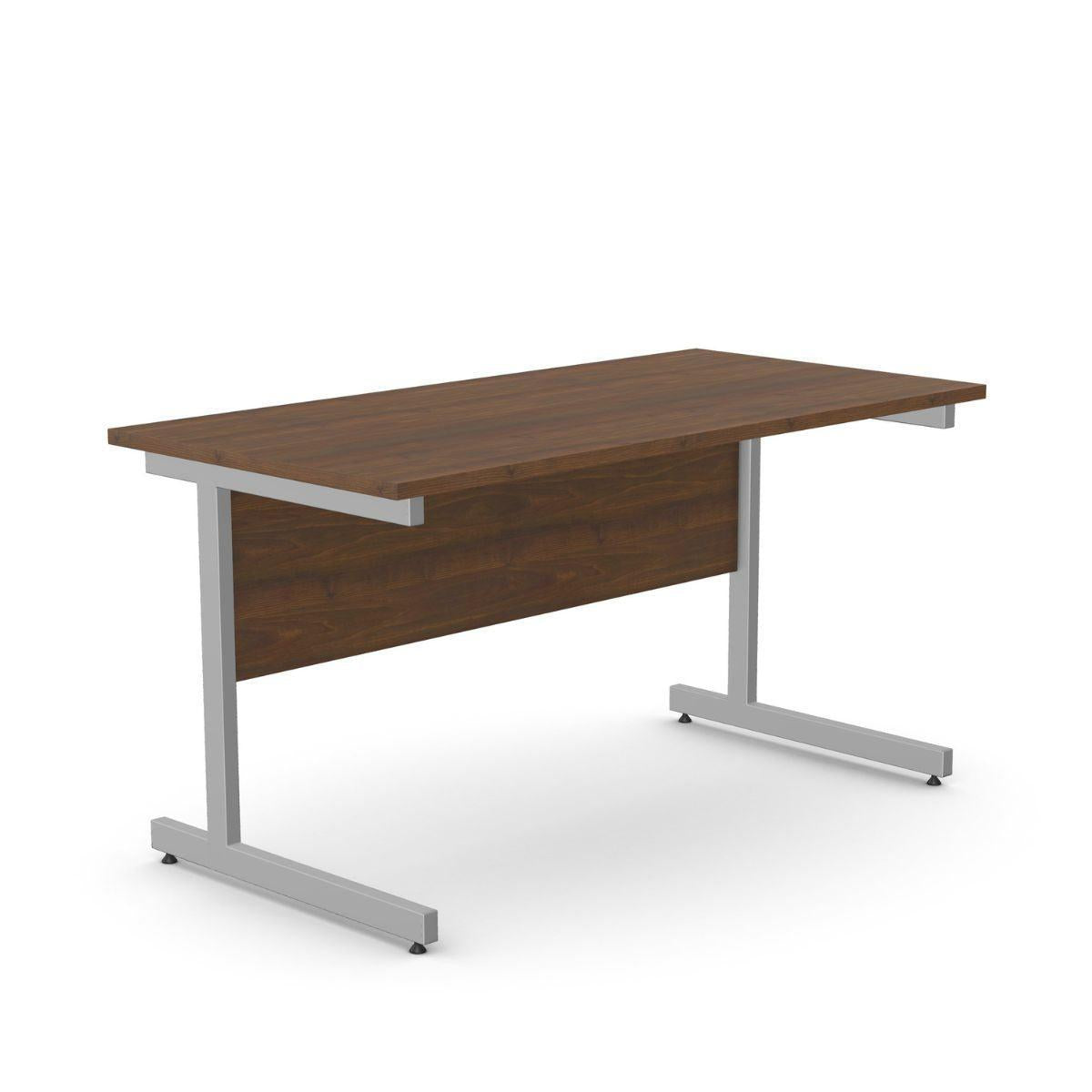 Biroja galds BRAMWICH, ar nosegpaneli - Ergostock.lv