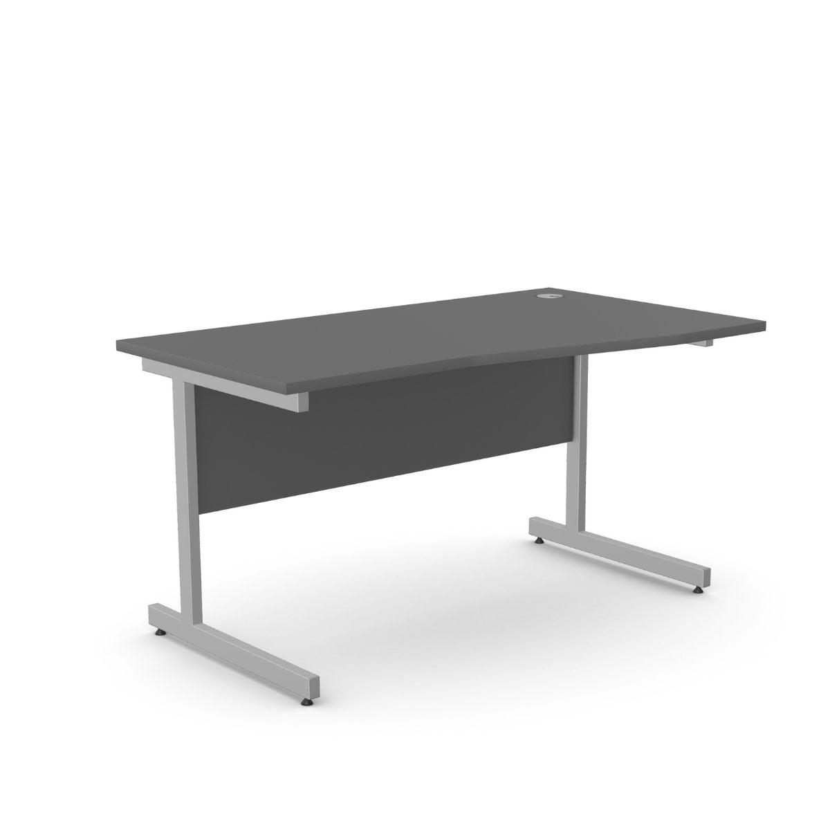 Biroja galds BRAMWICH II, ar nosegpaneli - Ergostock.lv