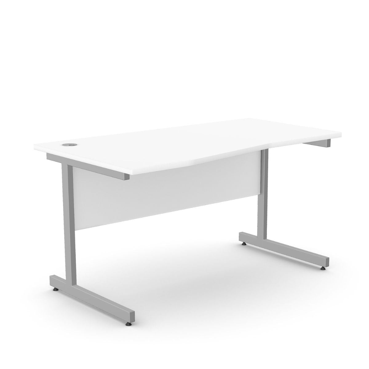 Biroja galds BRAMWICH II, ar nosegpaneli - Ergostock.lv
