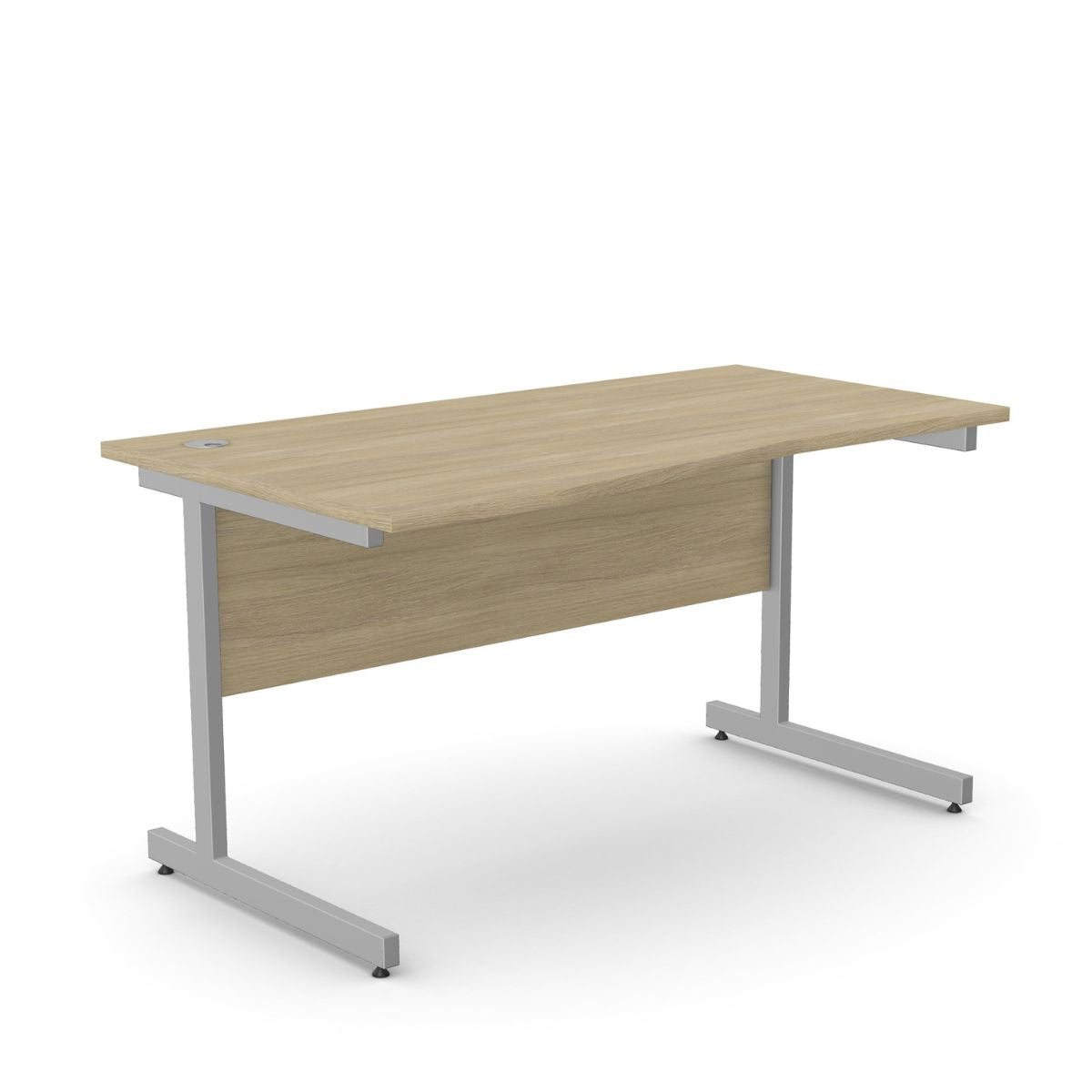 Biroja galds BRAMWICH II, ar nosegpaneli - Ergostock.lv